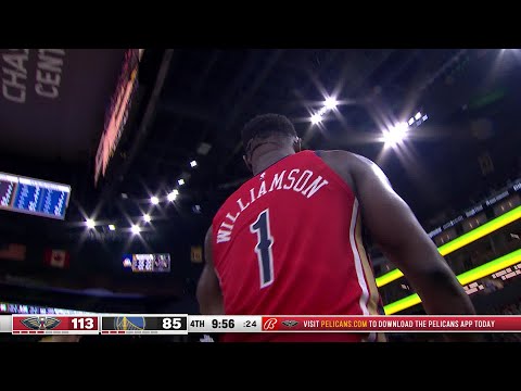Pelicans Highlights: Zion Williamson with 19 Points vs. Golden State Warriors