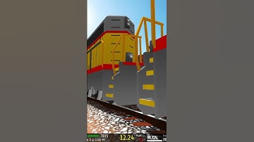 EMD SD38-2 , SD38P Locomotive Powermove In Trainworks 2