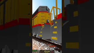 EMD SD38-2 , SD38P Locomotive Powermove In Trainworks 2