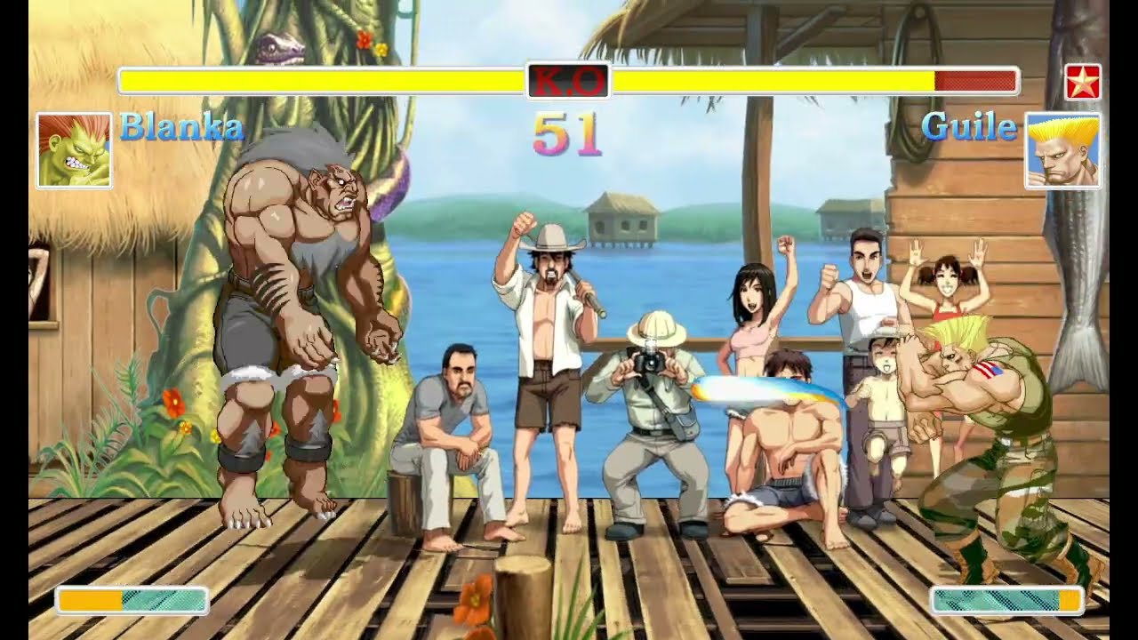 【STREET FIGHTER】CPU vs CPU