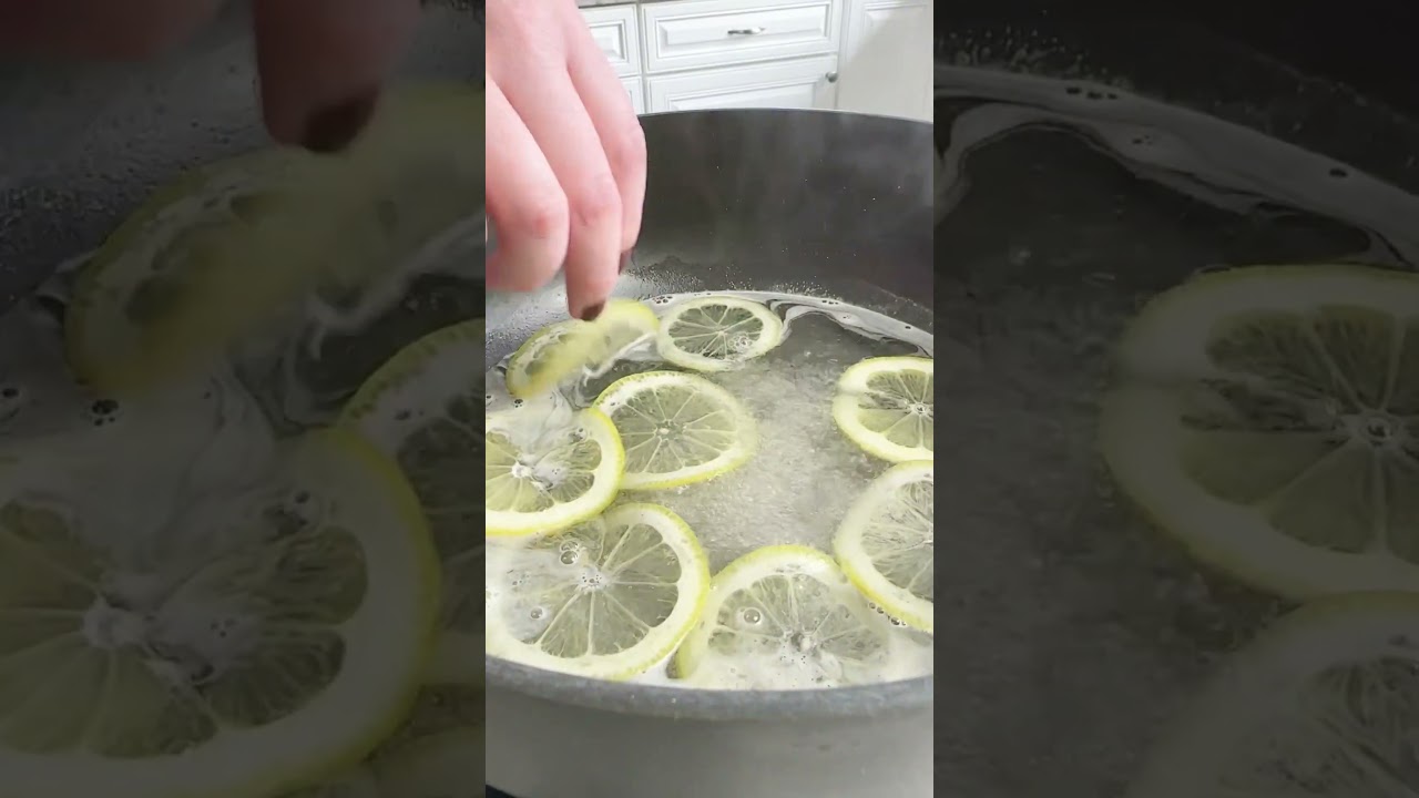 Candied Lemon Slices 🍋 