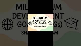 “Millennium Development Goals (MDGs) explained with clean handwritten notes | UN 2000–2015 ”#shorts
