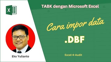 Cara mengimpor file database berekstensi .dbf