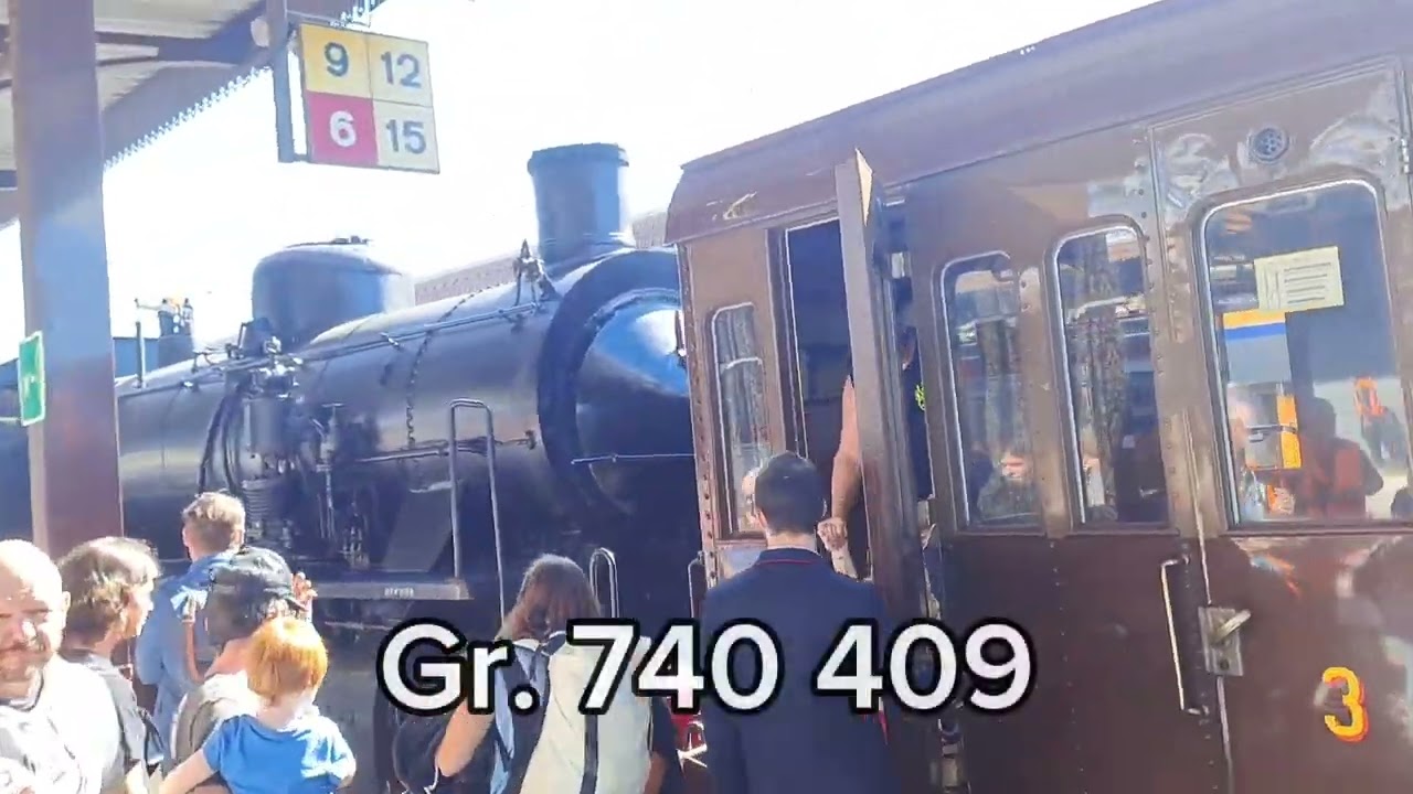 Treni di Catullo e Virgilio - Gr. 740 409 e carrozze centoporte - 29 Settembre 2024