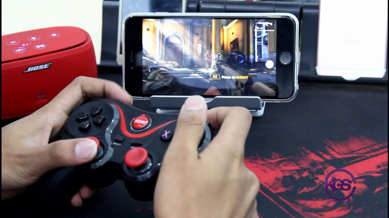 iPhone 6S Plus Super Modified (Finger Print Version) gaming review with Bluetooth Gamepad