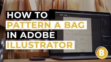 How To Make A Sewing Pattern for Bags in Adobe Illustrator | SEWING WITH STEVE