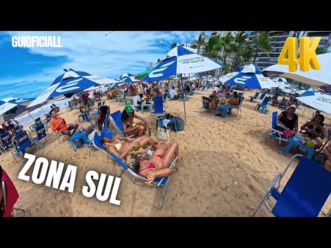 Clima de verão tomando conta da Praia de Boa Viagem: 29° hoje! RECIFE PE ￼