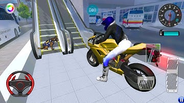 Exploring the Express Bus Terminal on a NewBike - 3D Driving Class 2025 gameplay Ep-10