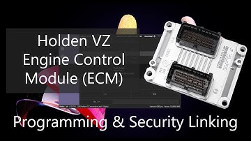 Holden VZ V6 Engine Control Module (ECM E55) Replacement Programming and Security Linking