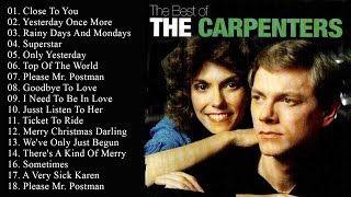 Carpenters Greatest Hits Collection Full Album - The Carpenter Songs - Best Of Carpenter