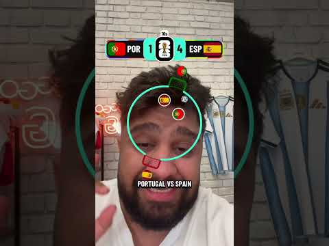 Portugal 🇵🇹 vs Spanien 🇪🇸 | Filter Challenge #fussball