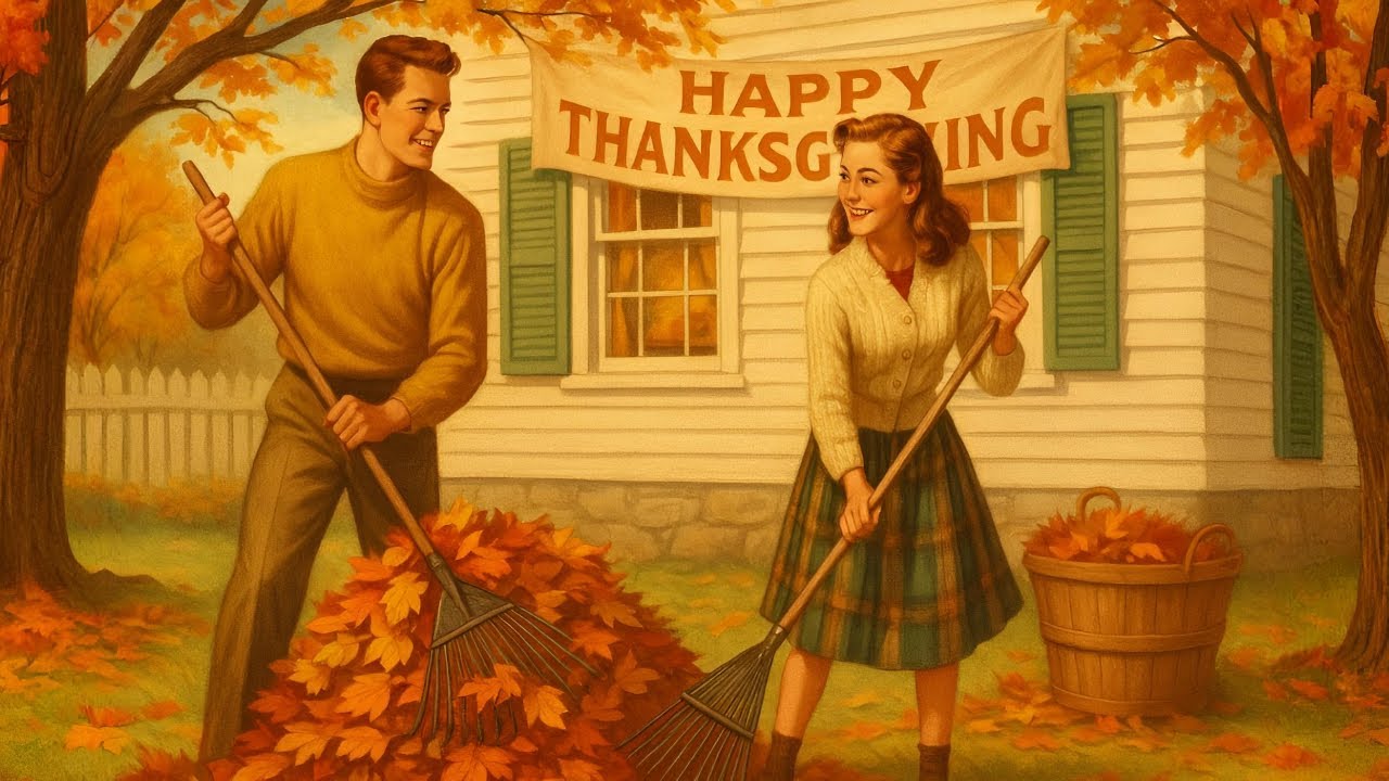 🍁 1930s–1940s Thanksgiving Jazz for a Autumn Day🎷 Vintage Fall Music for Relaxing & Family Moments 🍂