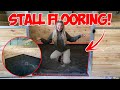 HORSE STALL FLOORING | BUILDING MY DREAM HORSE BARN PART 12!