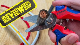 Knipex Electricians Shears: The smoothest, cleanest cutters yet