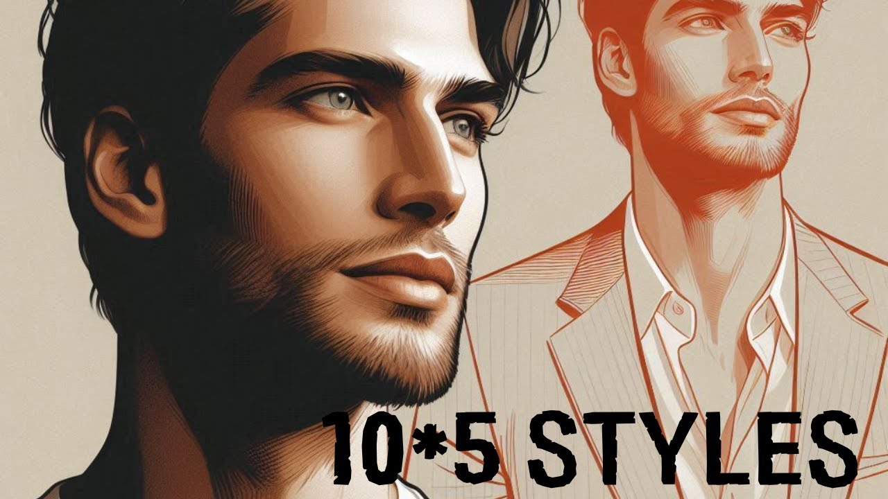 Visual Men 10*5 Styles of Men: A Visual Comparison ㅣBeaukey's VibesCanvas ...