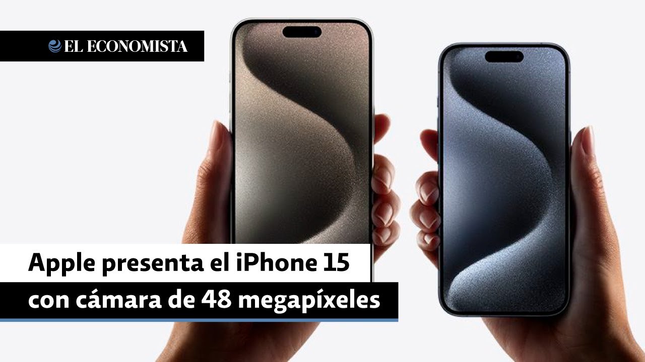 Así es el nuevo iPhone 15: cámara de 48 megapíxeles, protector de pantalla  integrado y conector USB-C, Tecnología