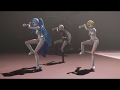 MMD : Lean On ( Model : Miku, Rin and Haku )