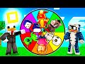 GIRIAMO LA RUOTA DI STUMBLE GUYS SU MINECRAFT