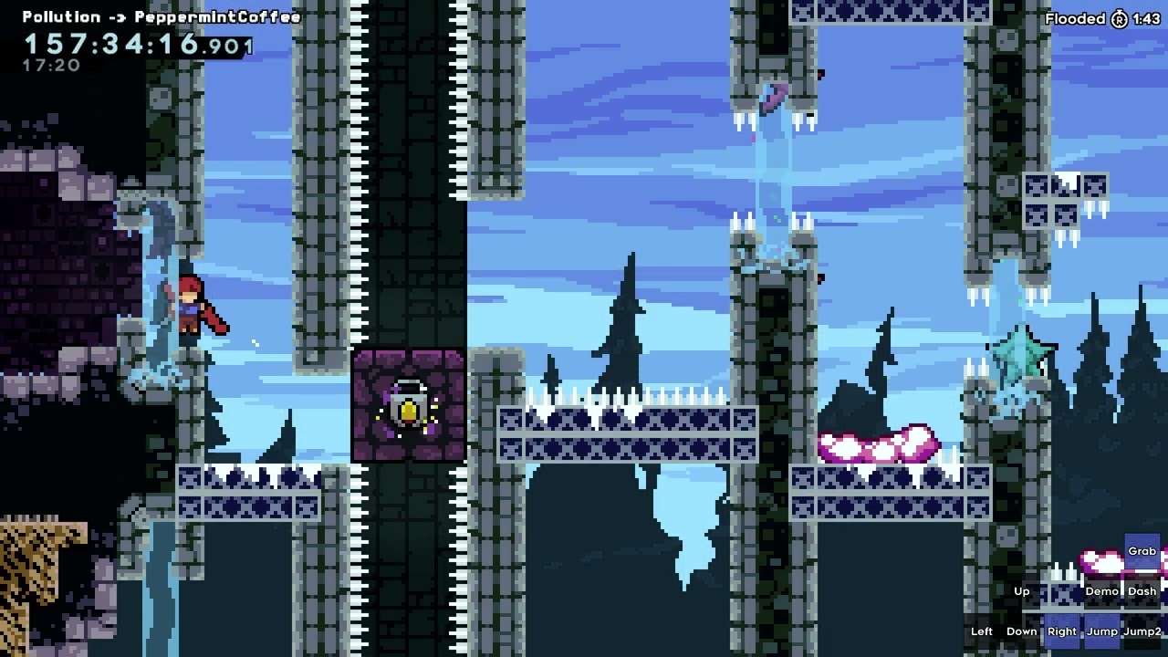 Celeste Mod - Rogue Hearts: Pollution by PeppermintCoffee (full clear)