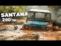 Probando SANTANA SWAP 200tdi 🔥 | POZAS y BARRO 🌊