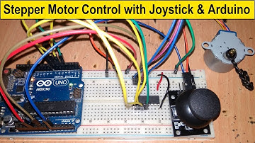 Stepper Motor Control with Joystick and Arduino