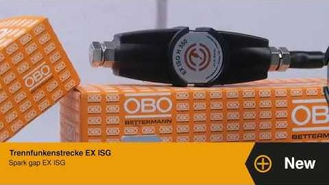 TBS product novelty 2018: Spark gap EX ISG (DE/EN) - OBO Bettermann   #shorts