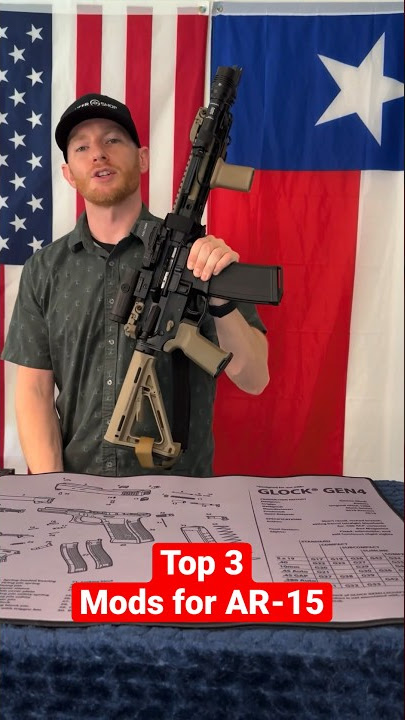 Top 3 mods for your AR-15 😱#shorts