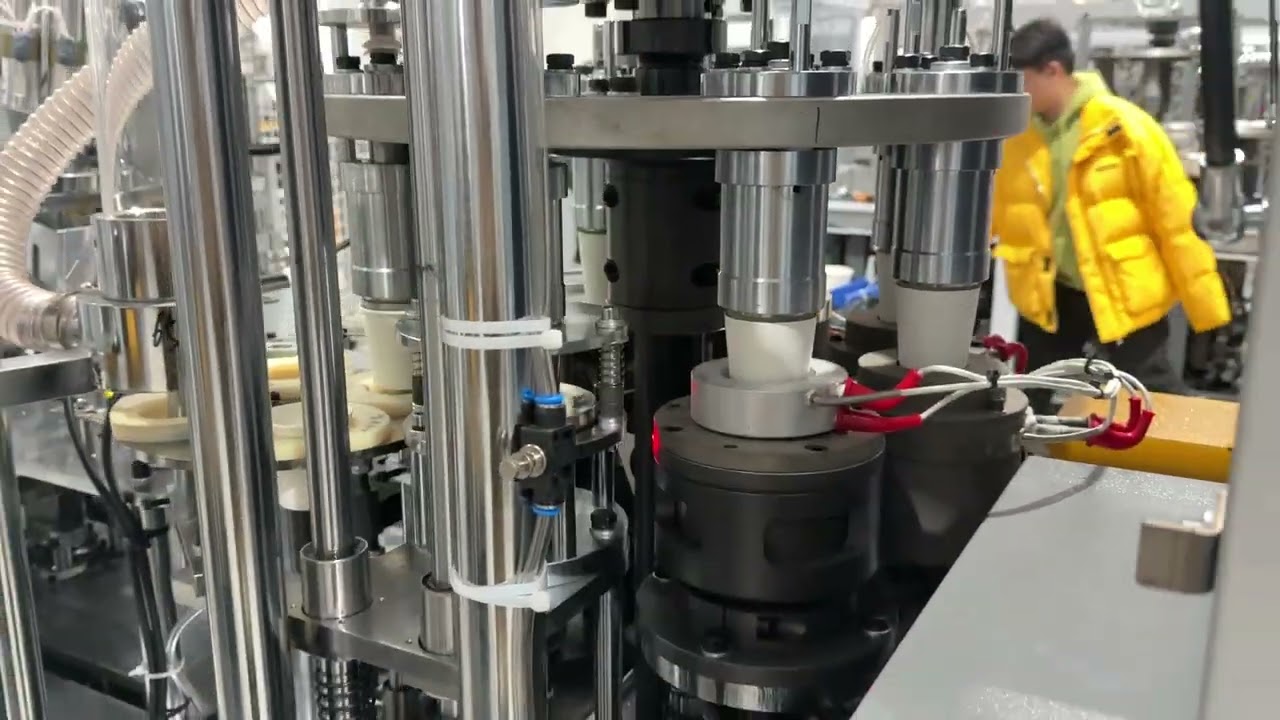  intelligent model paper cup machine,machine speed 80-100pcs/min