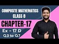Composite mathematics class 8 chapter  17  exercise 17d part  2