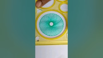 How many rotations did the pen make in total? ?? #spirograph #2024 #shorts #raniart