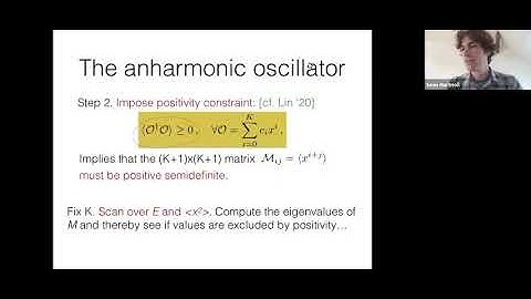 Bootstrapping Matrix Quantum Mechanics - Sean Hartnoll