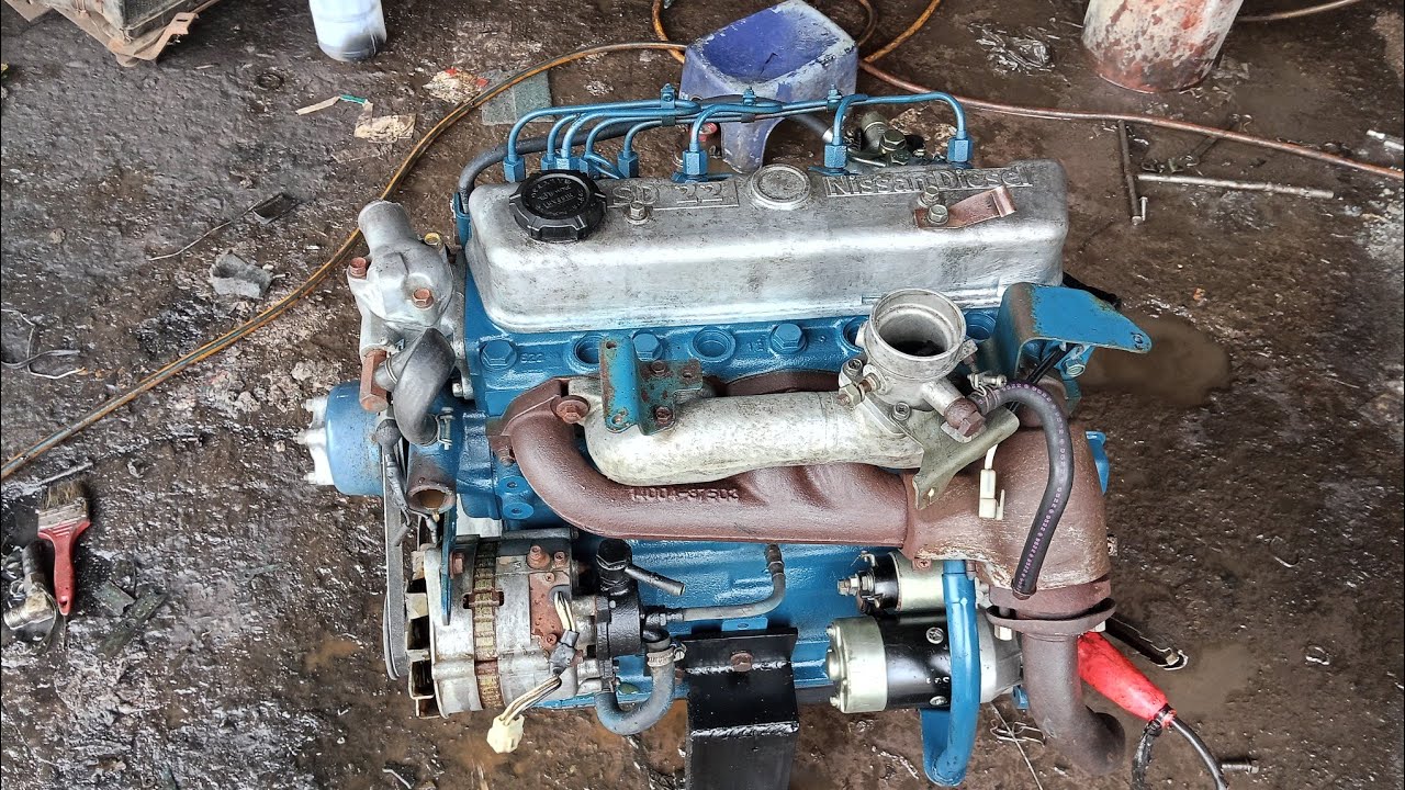 Động cơ  Nissan SD22 43 ngựa tua 3000pr và yanmar 3t63 12ps tua 2900pr LH0913.948.706.0913.719.579