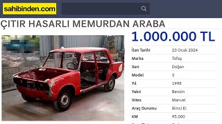 bu arabayı 1.000.000TL'ye sattım... by Berk Muhammet 15,911 views 3 months ago 26 minutes