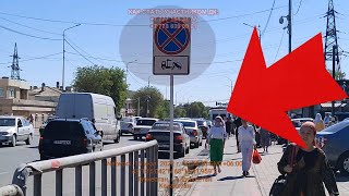 СТОЛЬКО НАРУШЕНИЙ? А ГДЕ ЖЕ ПОЛИЦИЯ В ТУРКЕСТАНЕ? СПЯТ В ПОДВОРОТНИ?