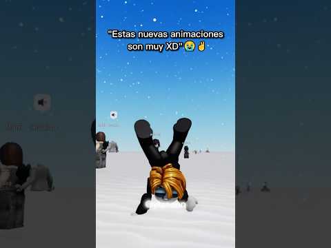 YA VIERON LAS NUEVAS ANIMACIONES? 😭 #roblox
