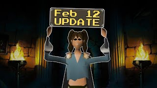 new OSRS changes [12th Feb]