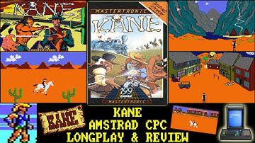 [AMSTRAD CPC] Kane - Longplay & Review