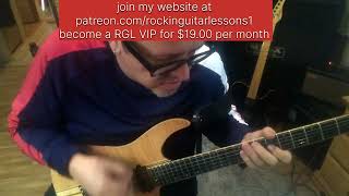 WITNESS Youre Not My Lover Guitar Lesson