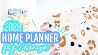 🏠 2023 Home Planner: Setup and Flip Through | Part 1  | Happy Planner
