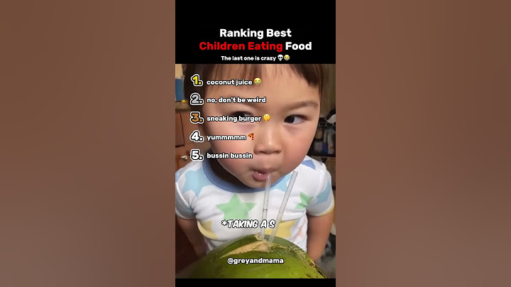 Ranking The Top 5 Best Children Eating Food Moments