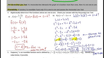 Section 5.2 - Inverse Functions, Part 2