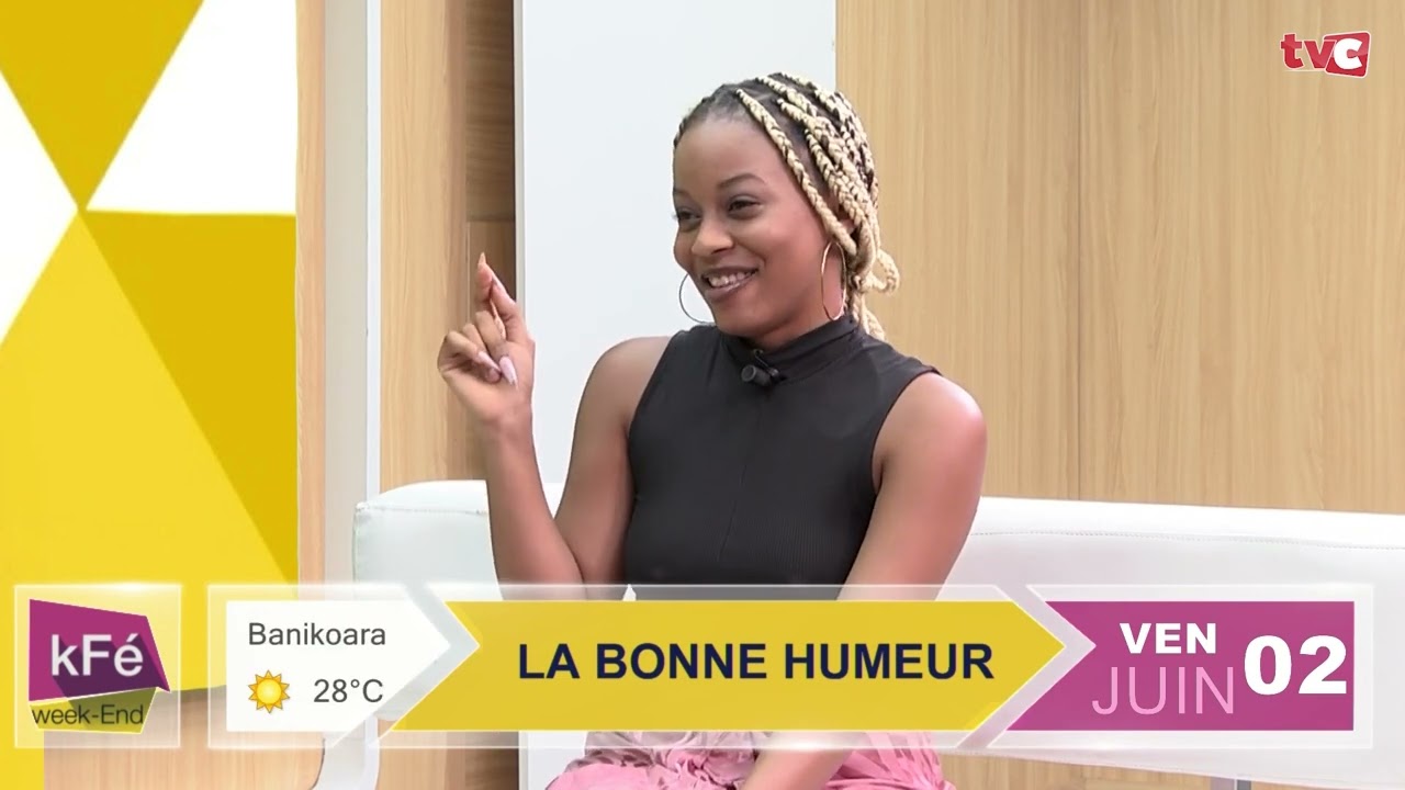 yénalia dans la rubrique bonne humeur sur Kfé week-end :