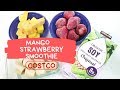 コストコ　冷凍マンゴーと冷凍ストロベリーで簡単美味しいスムージー作の作り方/COSTCO,Mango&Strawberry Smoothie,bamix