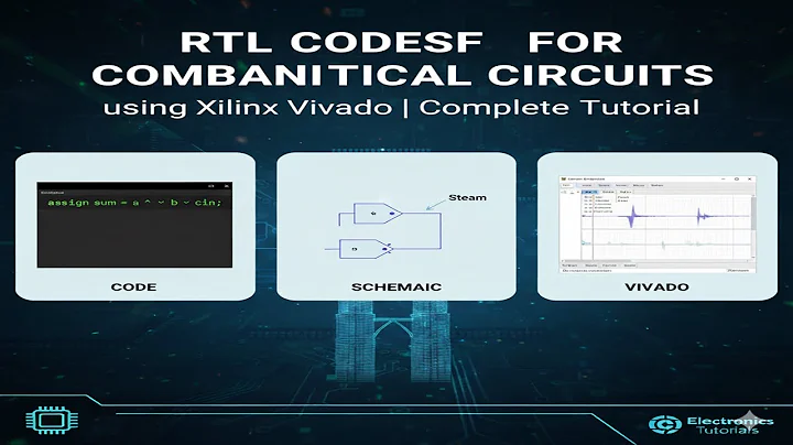 RTL Codes for Combinational Circuits using Xilinx Vivado | Complete Tutorial