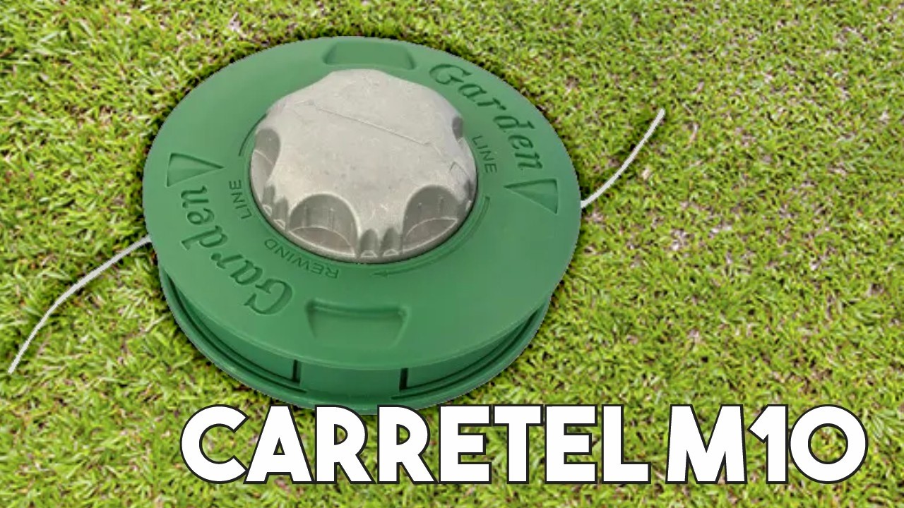 Carretel M10 para Roçadeiras Fio de Nylon 2,4mm Elitop