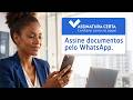 NOVIDADE: Assine processos de assinatura pelo WhatsApp