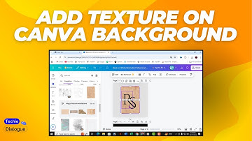 How to Add Texture on Canva Background