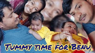 Its Tummy Time For Our Baby And She Is Struggling Hard