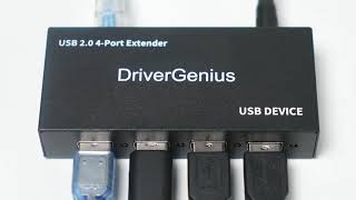DriverGenius usb over ethernet extender with 4 USB 2.0 Hub upto 50M