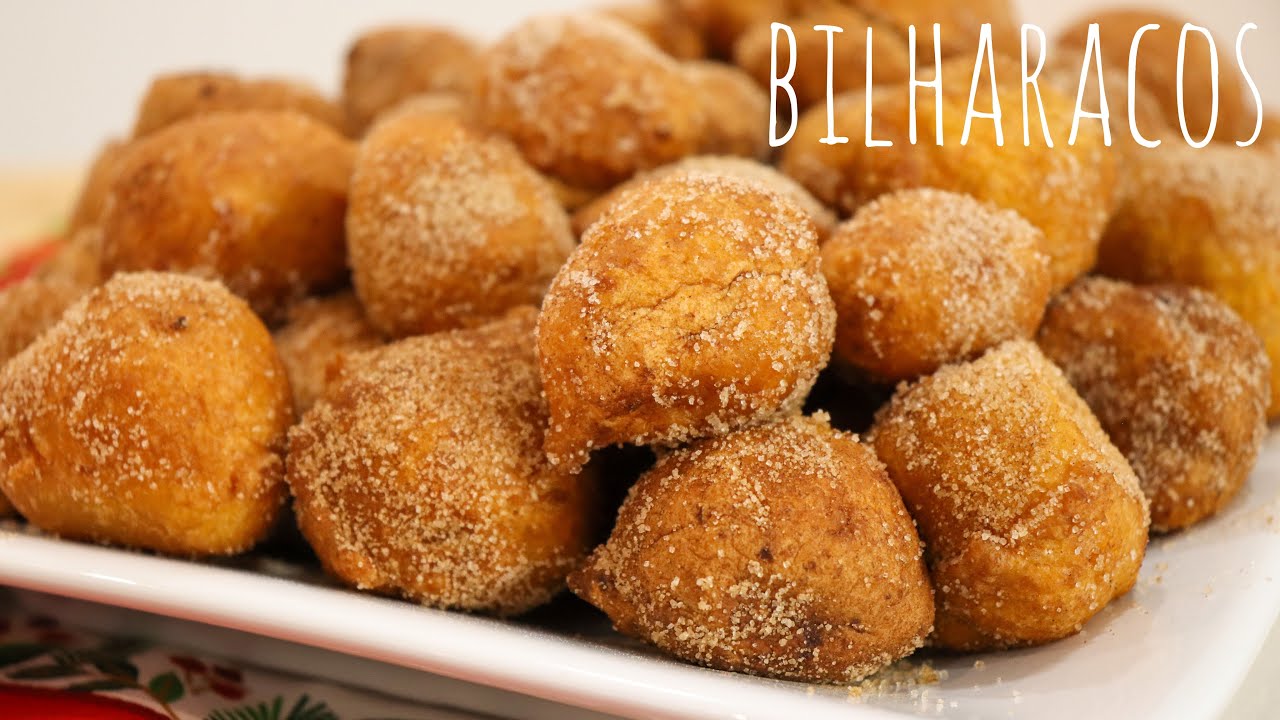 Receita de Bilharacos de Abóbora